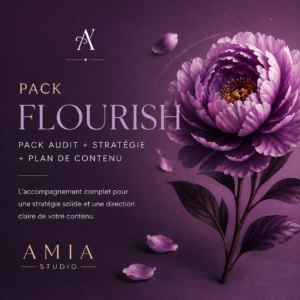 Pack Flourish — Audit + Stratégie + Plan de contenu
